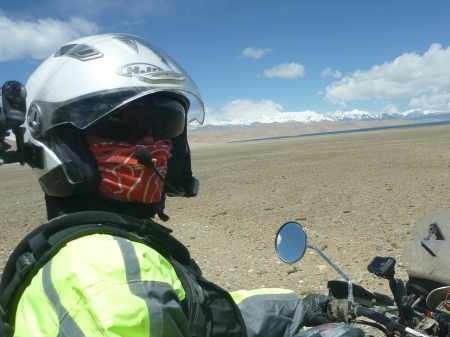 Op 3900 meter hoogte het Karakol meer